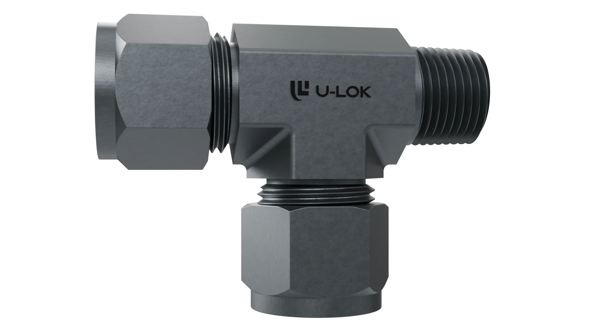 Тройник с боковым отводом с наружной резьбой