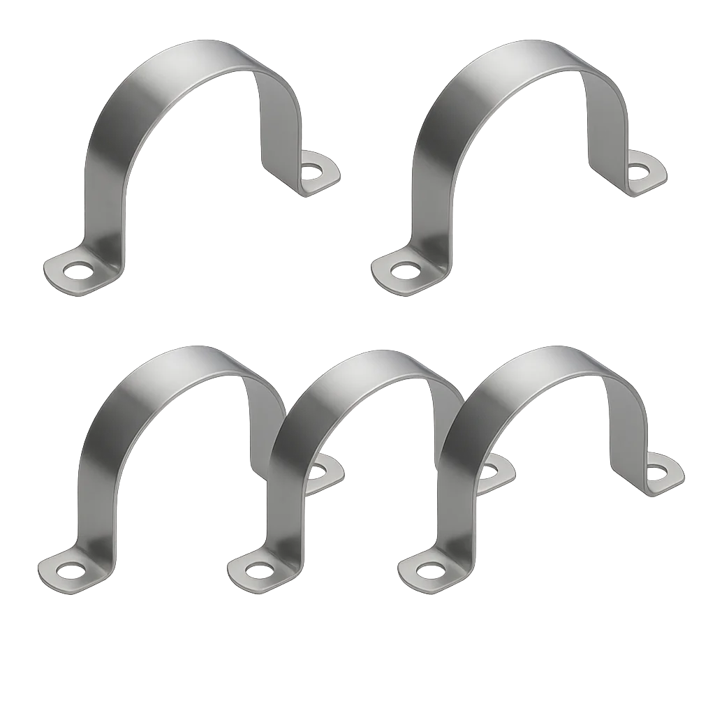 Скоба монтажная c двумя отверстиями