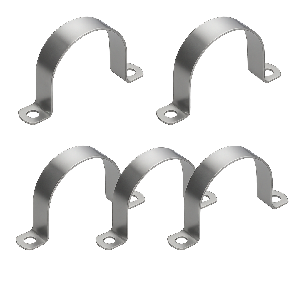 Скоба монтажная c двумя отверстиями