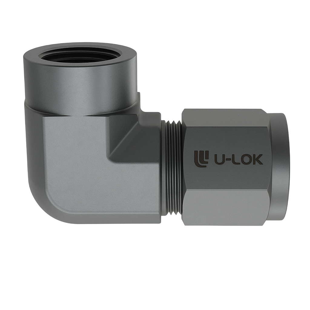 Угольник с внутренней резьбой