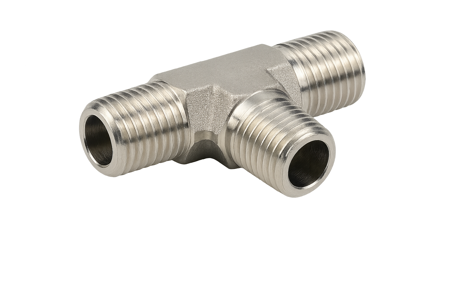 Тройник с внешней резьбой