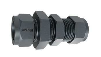 Муфта проходная с монтажной гайкой