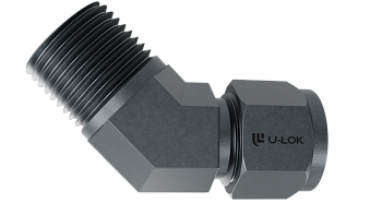 Угольник 45 с наружной резьбой